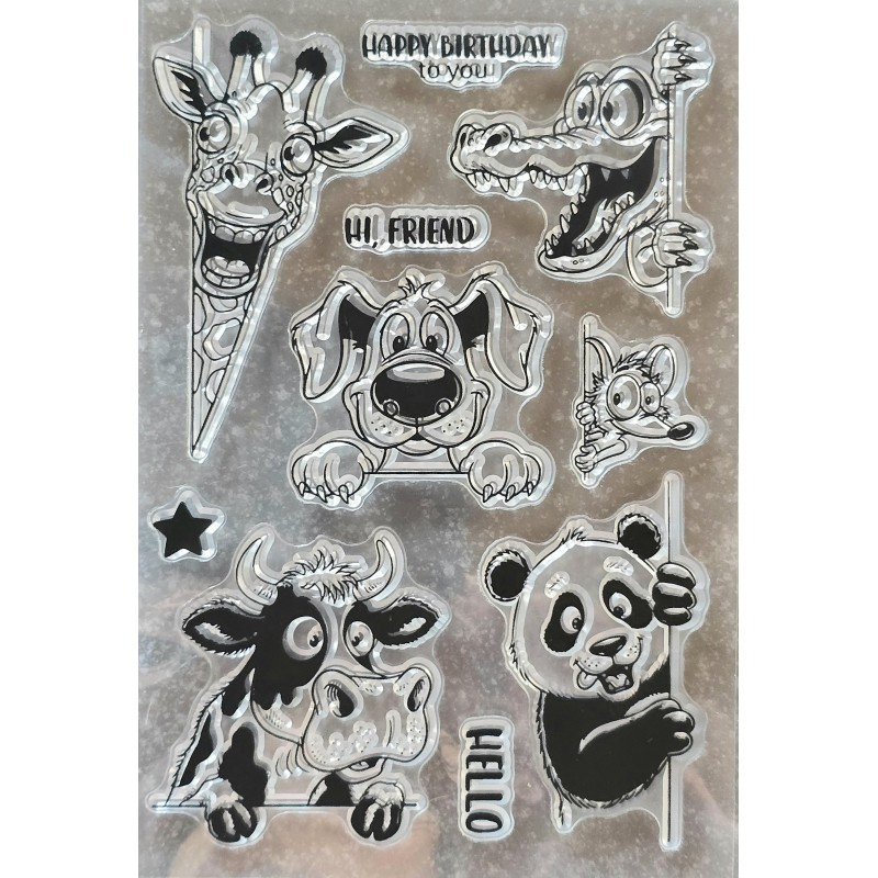 Clear Stamps Giraffe/Kuh
