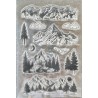Clear Stamps Berge/Tannen