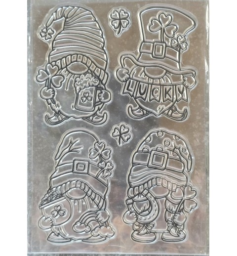Clear Stamps Vier Wichtel
