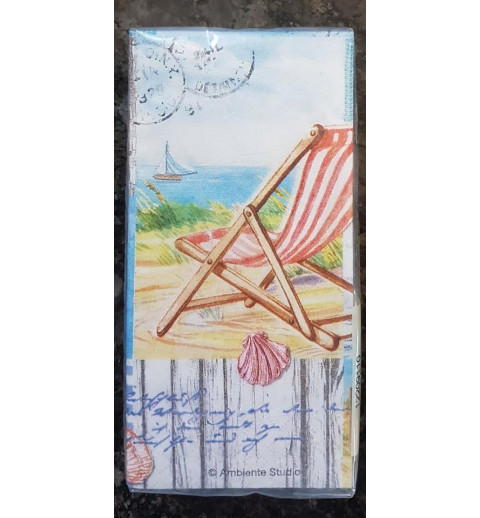 Taschentücher Strandstuhl