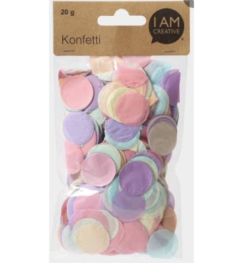 Konfetti Mix Pastell-Töne