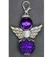 Perlen Engel violette-glitzer