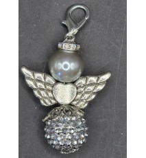 Perlen Engel silber-glitzer