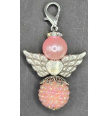 Perlen Engel rosa-sternen-glitzer