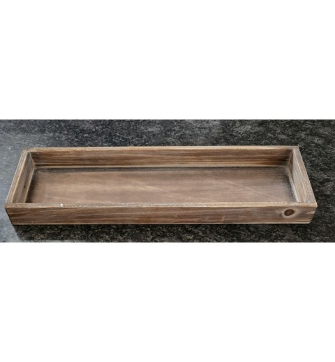 Holz Kistchen gross mitteldunkel