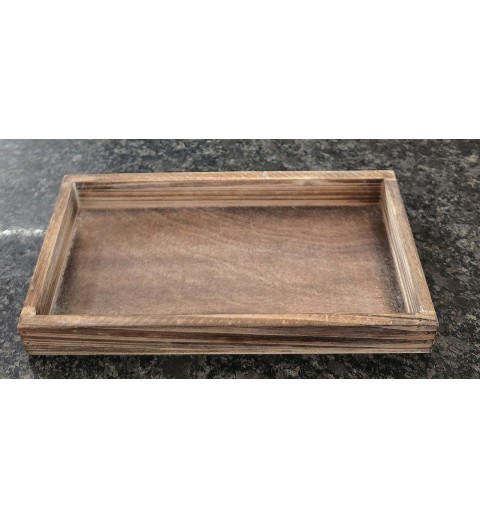 Holz Kistchen mittel mitteldunkel