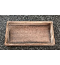 Holz Kistchen mittel mitteldunkel