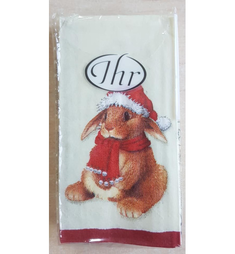 Taschentücher Weihnachts-Kaninchen