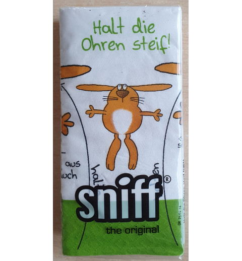 Taschentücher Halt die Ohren