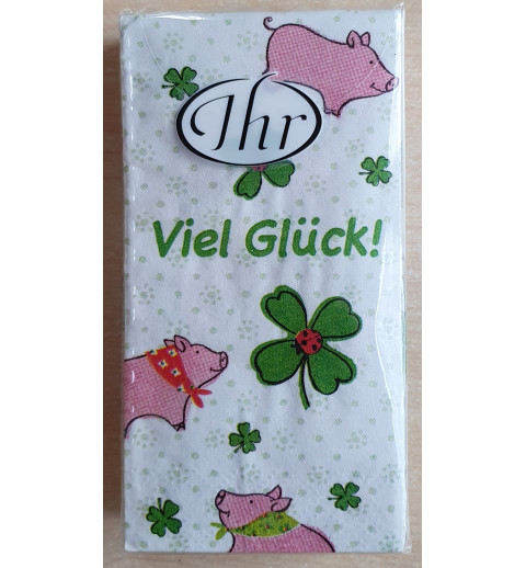 Taschentücher Viel Glück