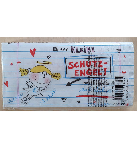 Servietten Schutzengel