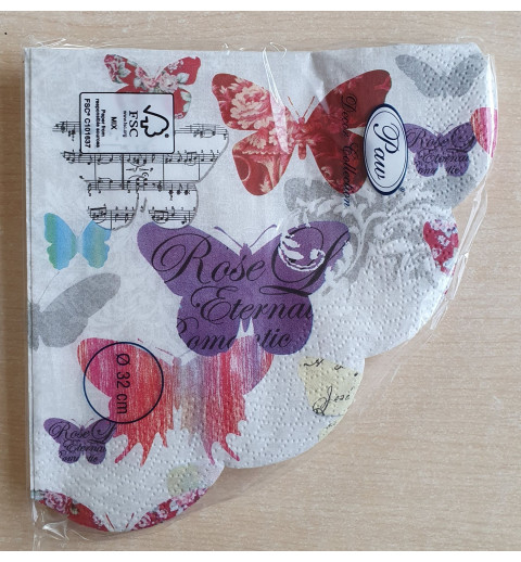 Servietten Schmetterling