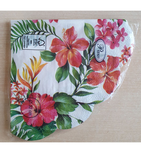Servietten Blumen