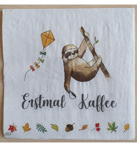 Servietten Erstmal Kaffee
