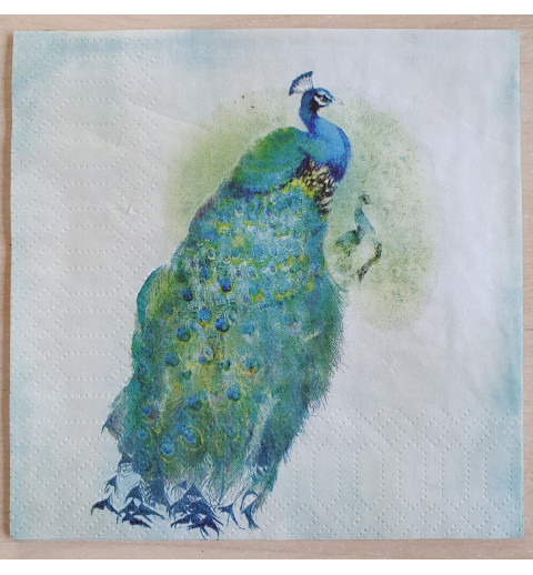 Servietten Pfau