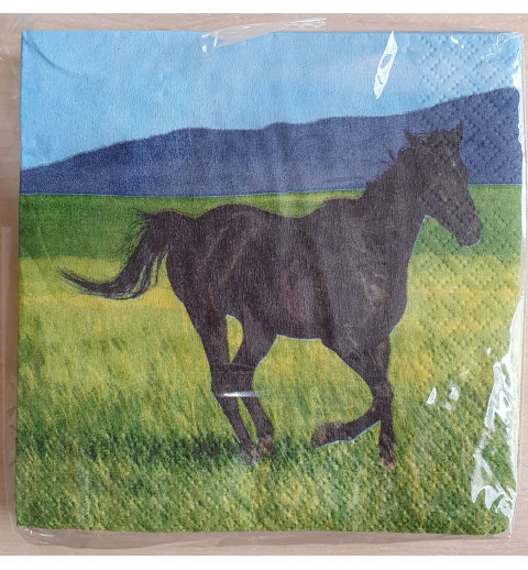Servietten Pferd