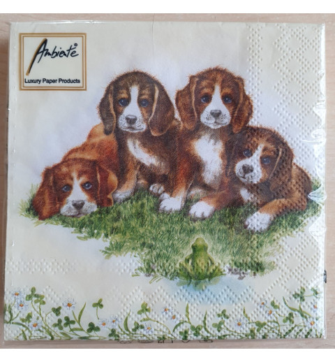 Servietten Hunde