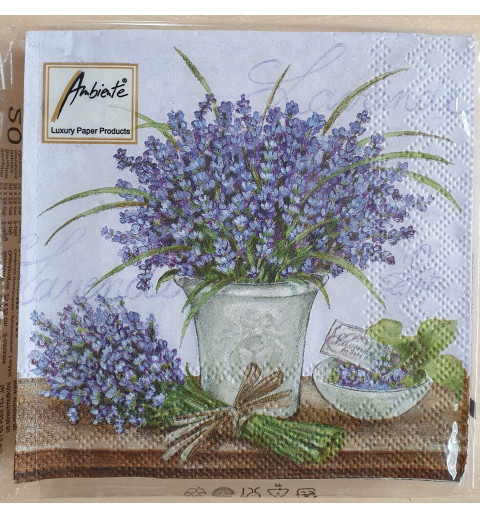 Servietten Lavendel lila