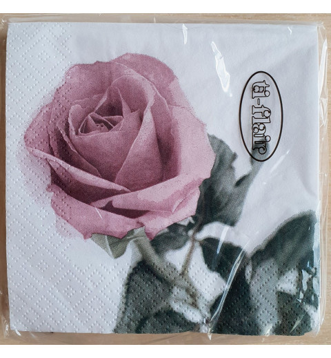 Serviette Rose