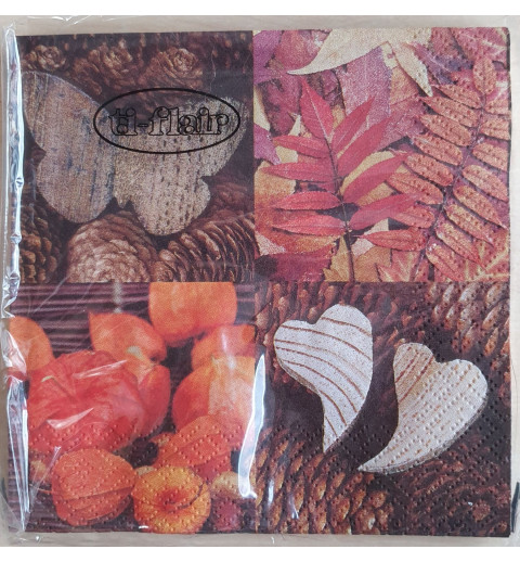 Serviette Herbstmotive