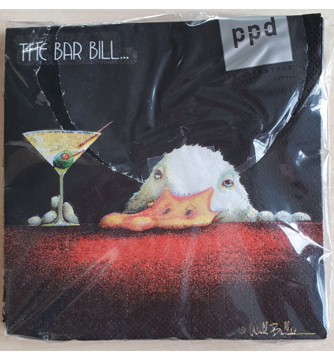 Servietten The Bar Bill