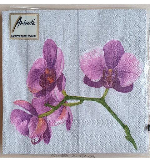 Servietten Orchideen