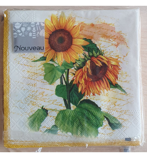 Servietten Sonnenblumen
