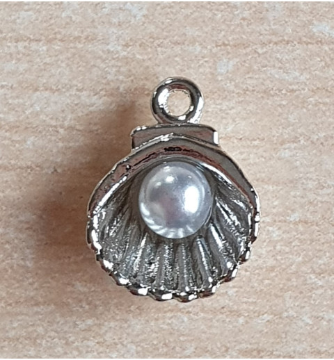 Anhänger Muschel mit Perle