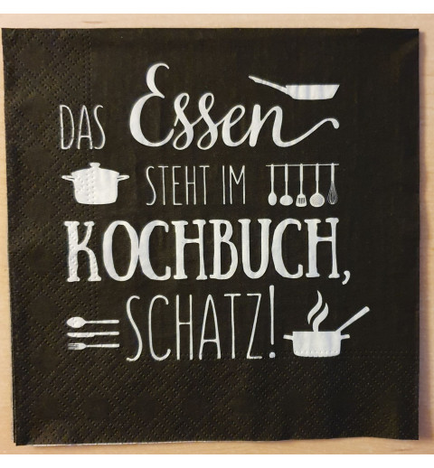 Servietten Das Essen steht...