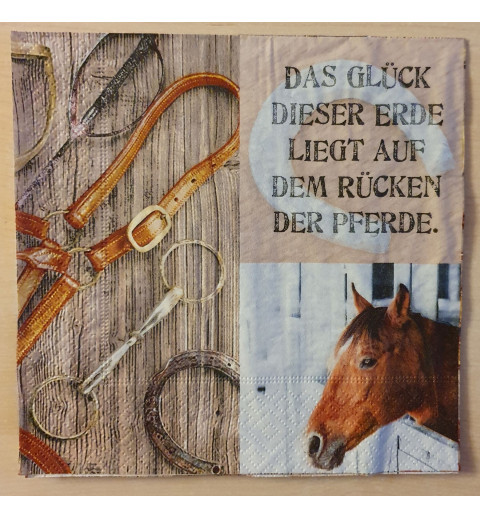 Servietten Das Glück dieser Erde....