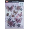 Clear-Stamps Schmetterlinge/Blumen