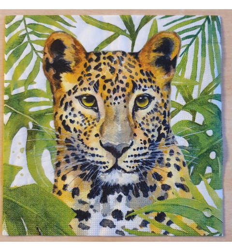 Servietten Leopard