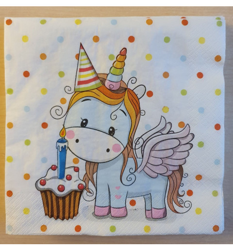 Servietten Einhorn