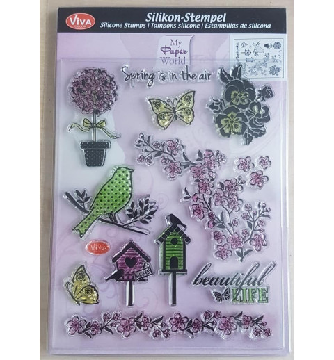 Clear-Stamps Frühling