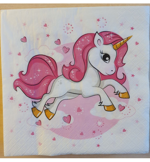 Servietten Einhorn