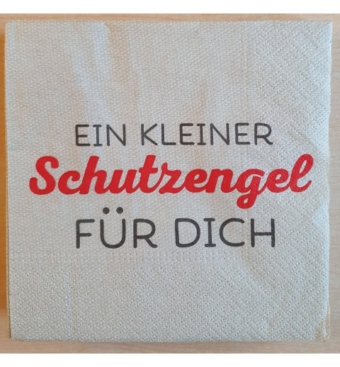Servietten Schutzengel