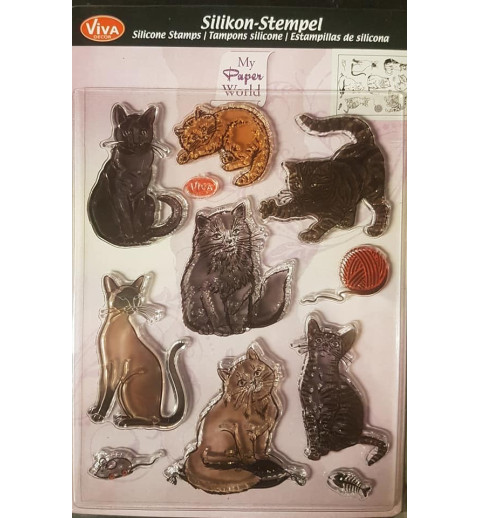 Clear-Stamps Katzen