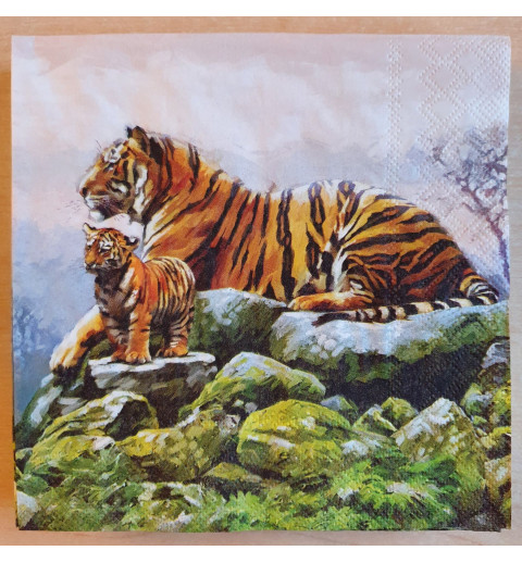 Servietten Tiger