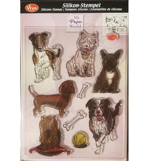 Clear-Stamps Hunde