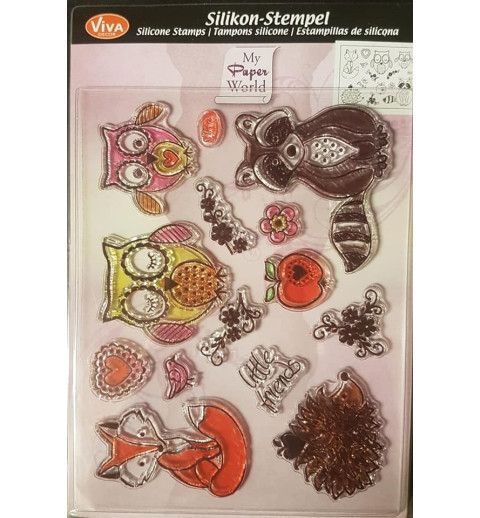 Clear-Stamps Waldtiere