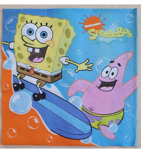 Servietten Sponge Bob