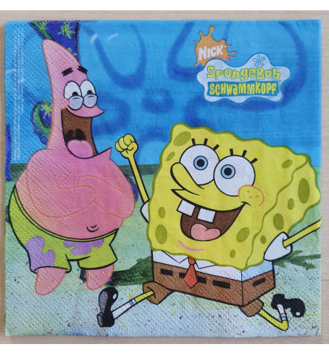 Servietten Sponge Bob