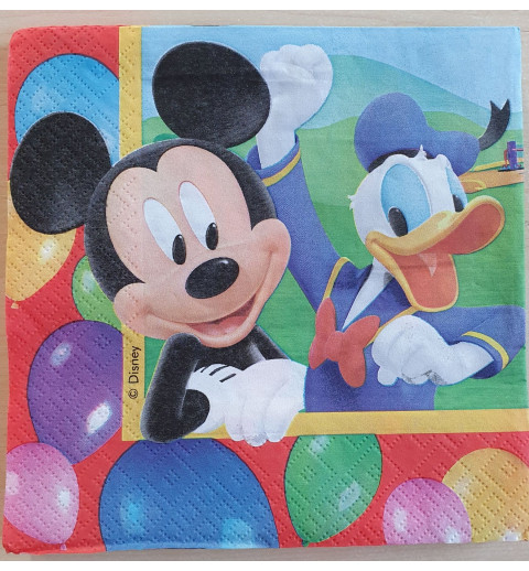 Servietten Micky Maus