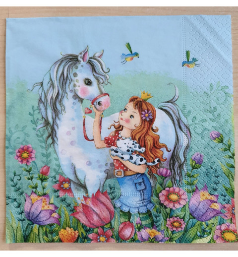 Servietten Prinzessin/Schimmel