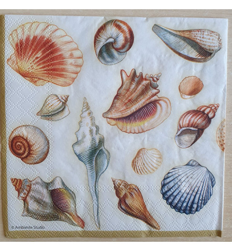 Servietten Muscheln