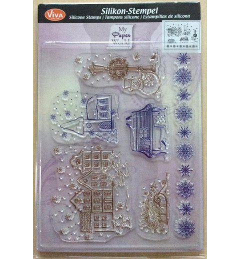 Clear-Stamps Winterlandschaft 1