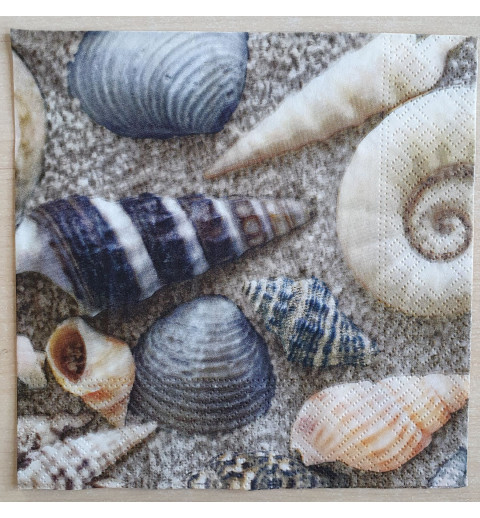 Servietten Muscheln