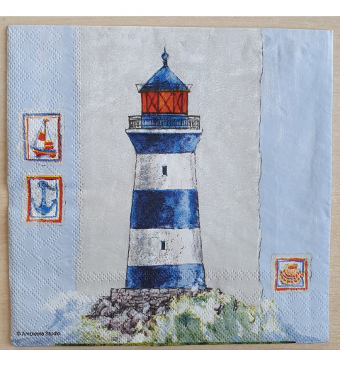 Servietten Leuchtturm
