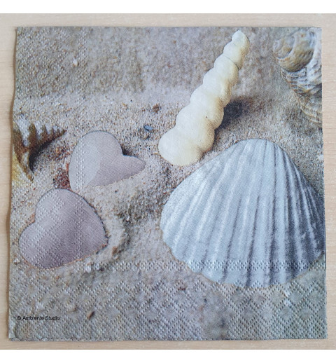 Servietten Muscheln
