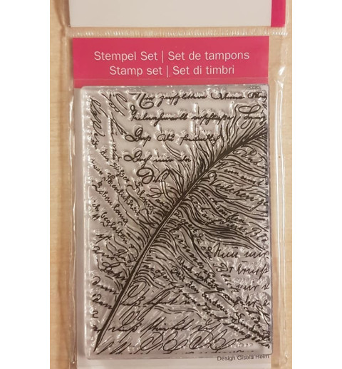 Clear-Stamps Feder/Schrift